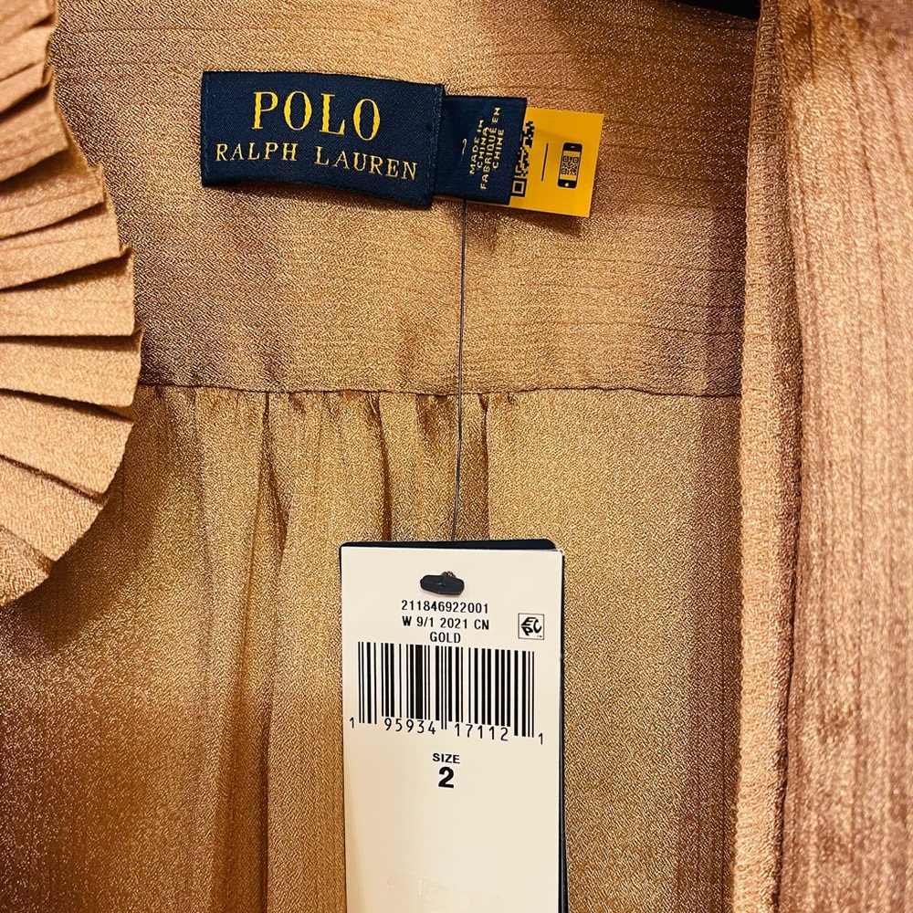 POLO RALPH LAUREN | Street Style Plain Party Style Metallic Shirt - Picture 4 of 7